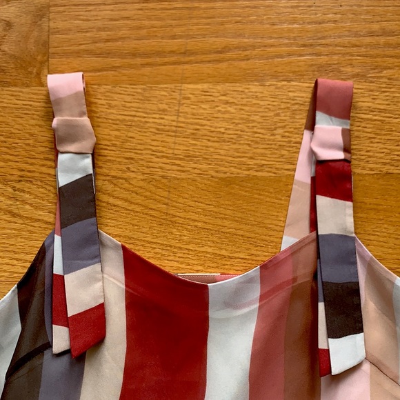 🌸Petite Studio Multi Rainbow Stripe Carly Dress - Picture 8 of 10